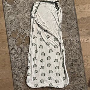 Kyte BABY White and Green rainbows sleep sack 0.5 L